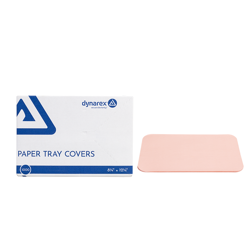Paper Tray Covers, 8.25" x 12.25", Mauve - 1000 pcs per Box/4 Boxes per Case