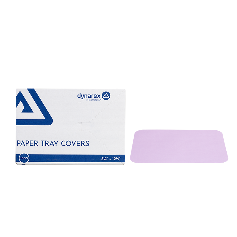 Paper Tray Covers, 8.25" x 12.25", Lavender - 1000 pcs per Box/4 Boxes per Case