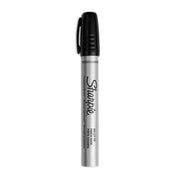 Sharpie Pro Permanent Marker - Bullet Marker Point - Black Ink - Metal Barrel - 1 Dozen