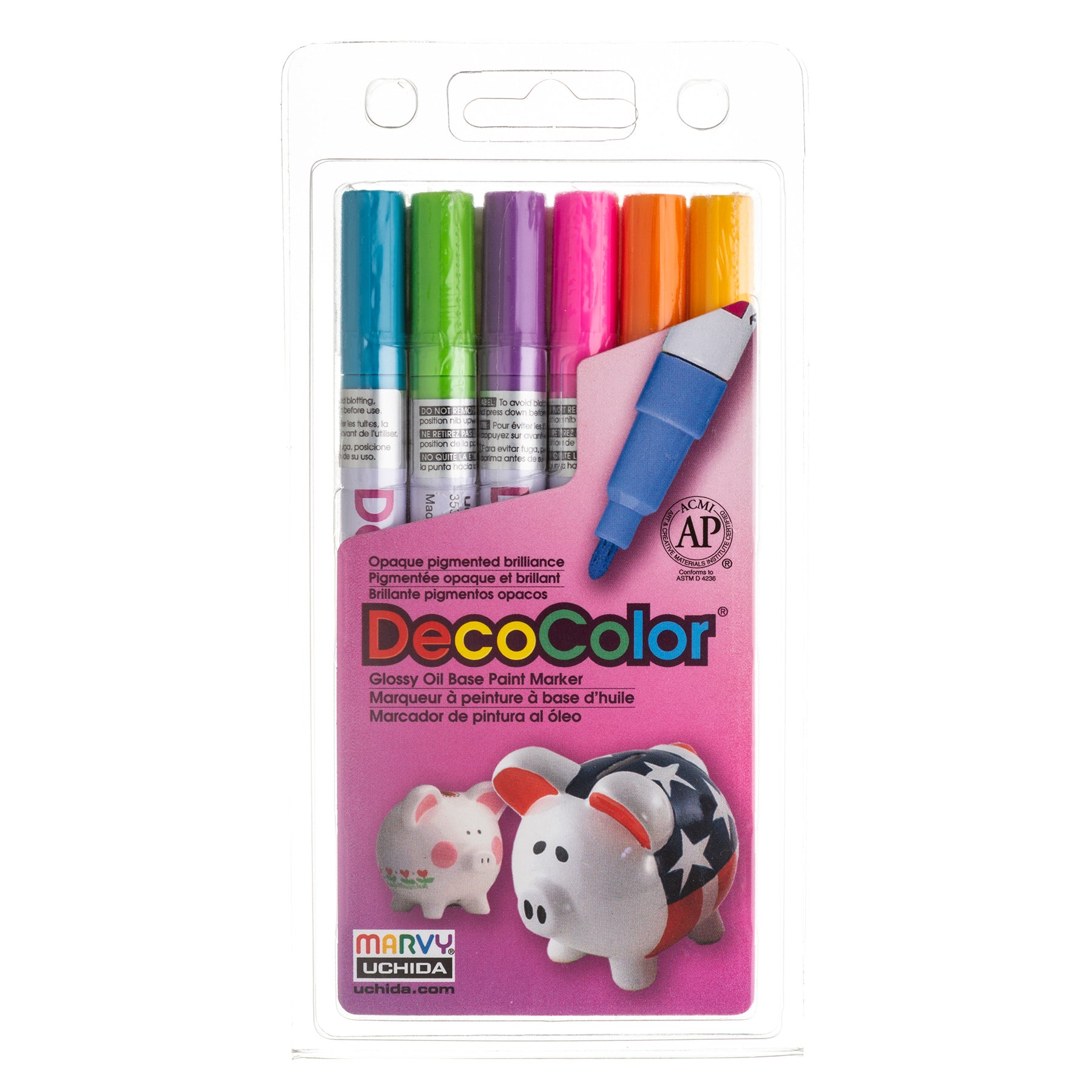 200-6C DECOCOLOR FINE HOT COLOR SET