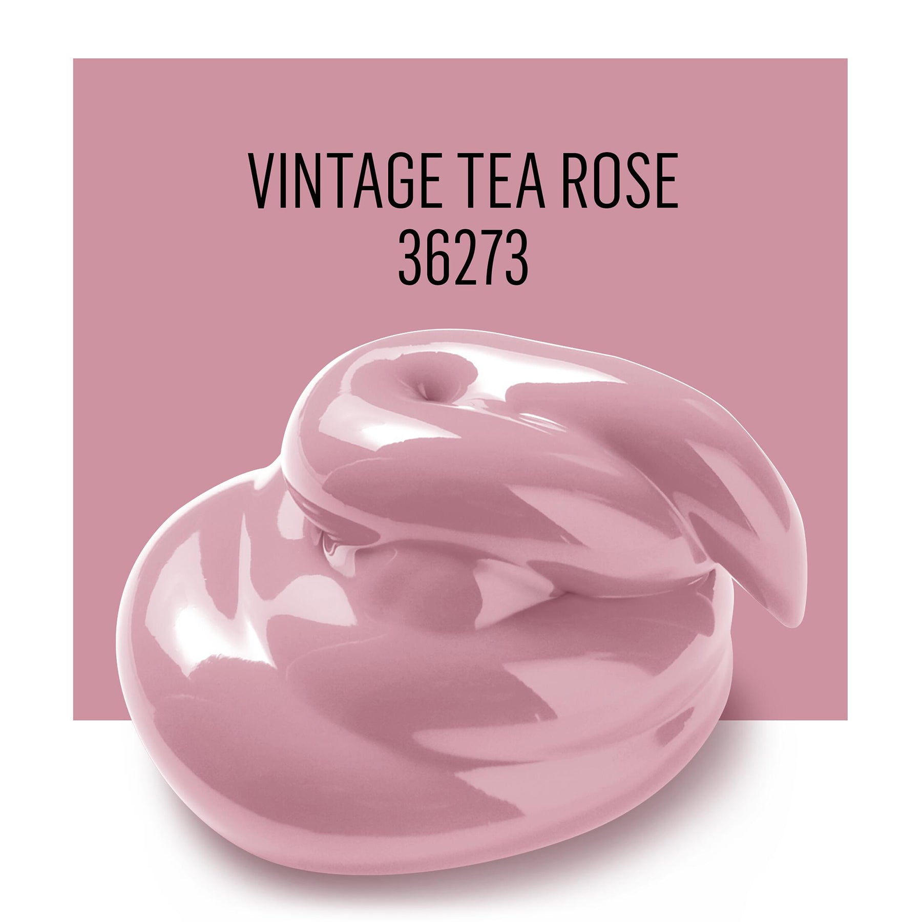Acrylic Paint Matte, 8oz., Vintage Tea Rose