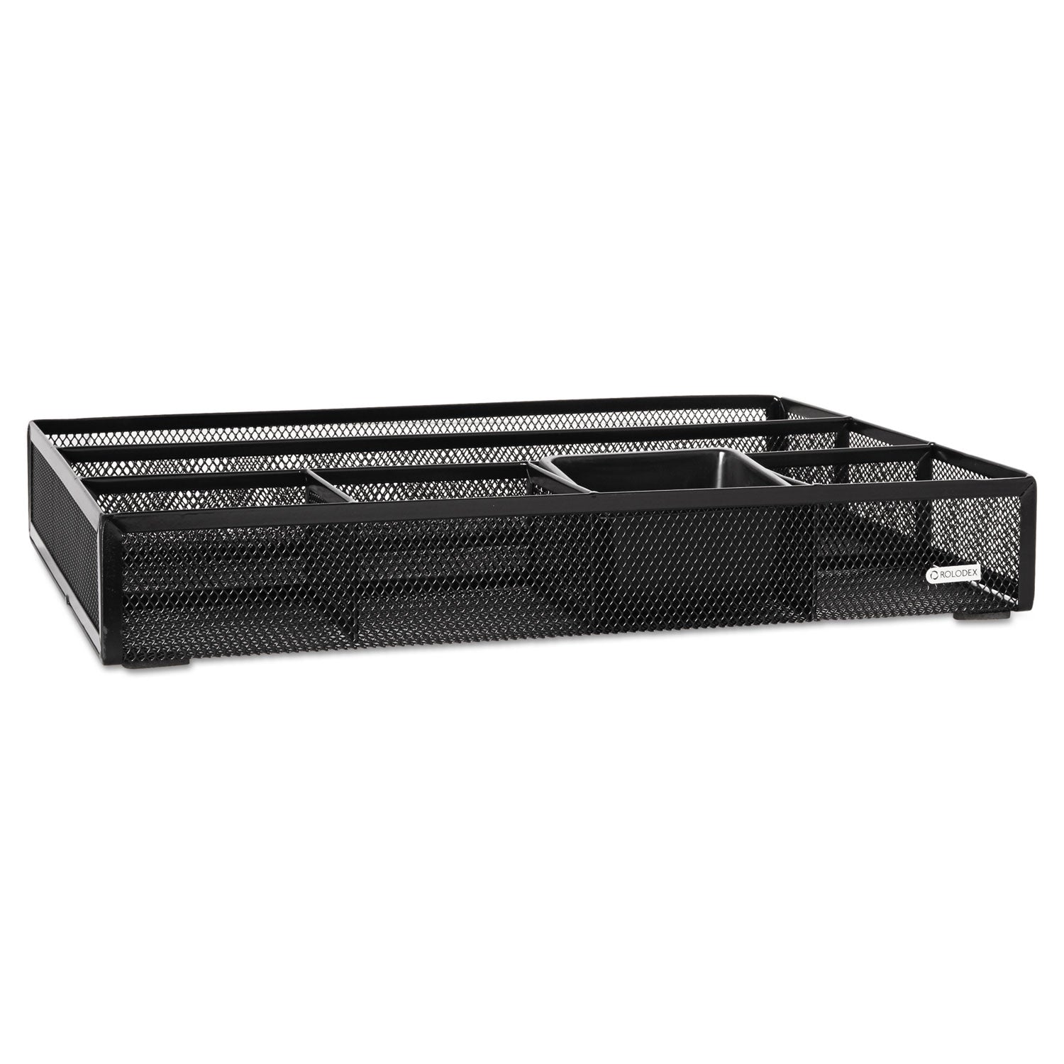 6 Compartment(s) - 2.38" Height x 15.18" Width x 11.88" Depth - Black - Steel - 1 Each