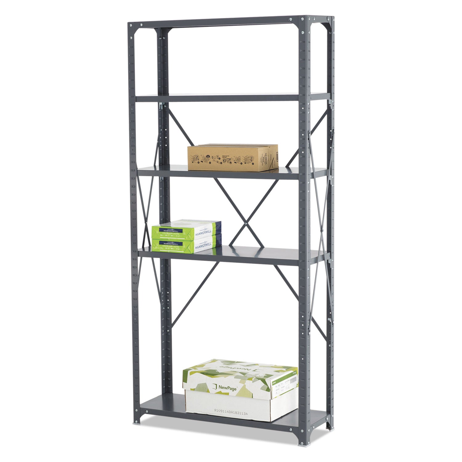 Shelving Steel Comm 5 Pack