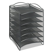 Onyx Organizer Desk 6 Comp Ltr