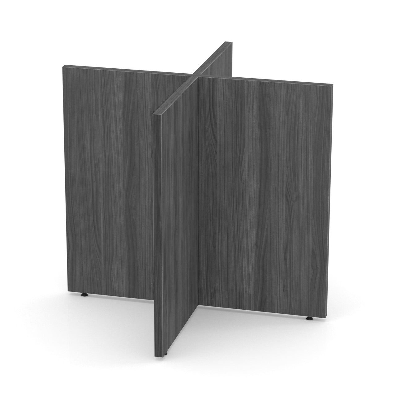 OfficeSource Conference/Multi-Purpose Tables X Base For 48" Round Top - Coastal Gray