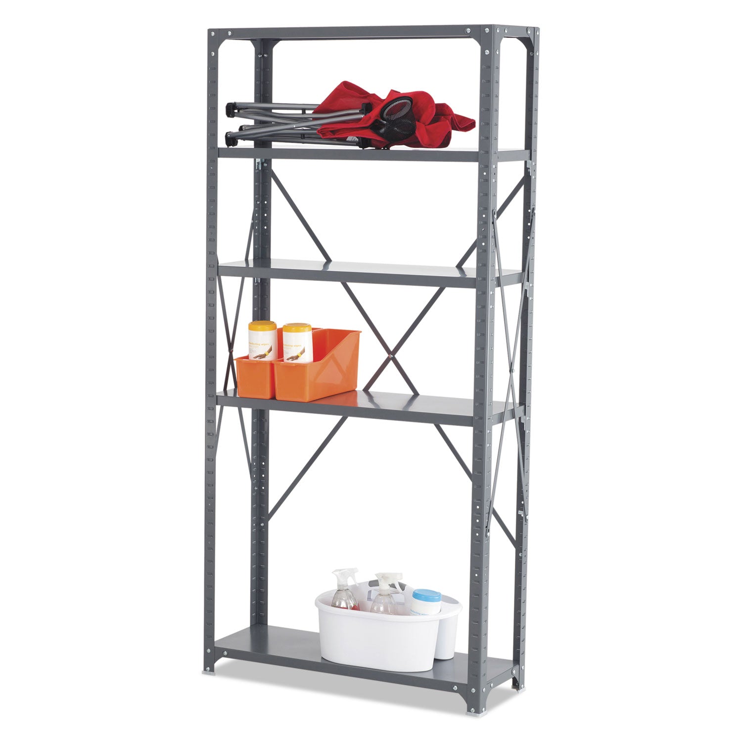 Shelving Steel Comm 5 Pack