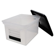 File Tote with Contents Label