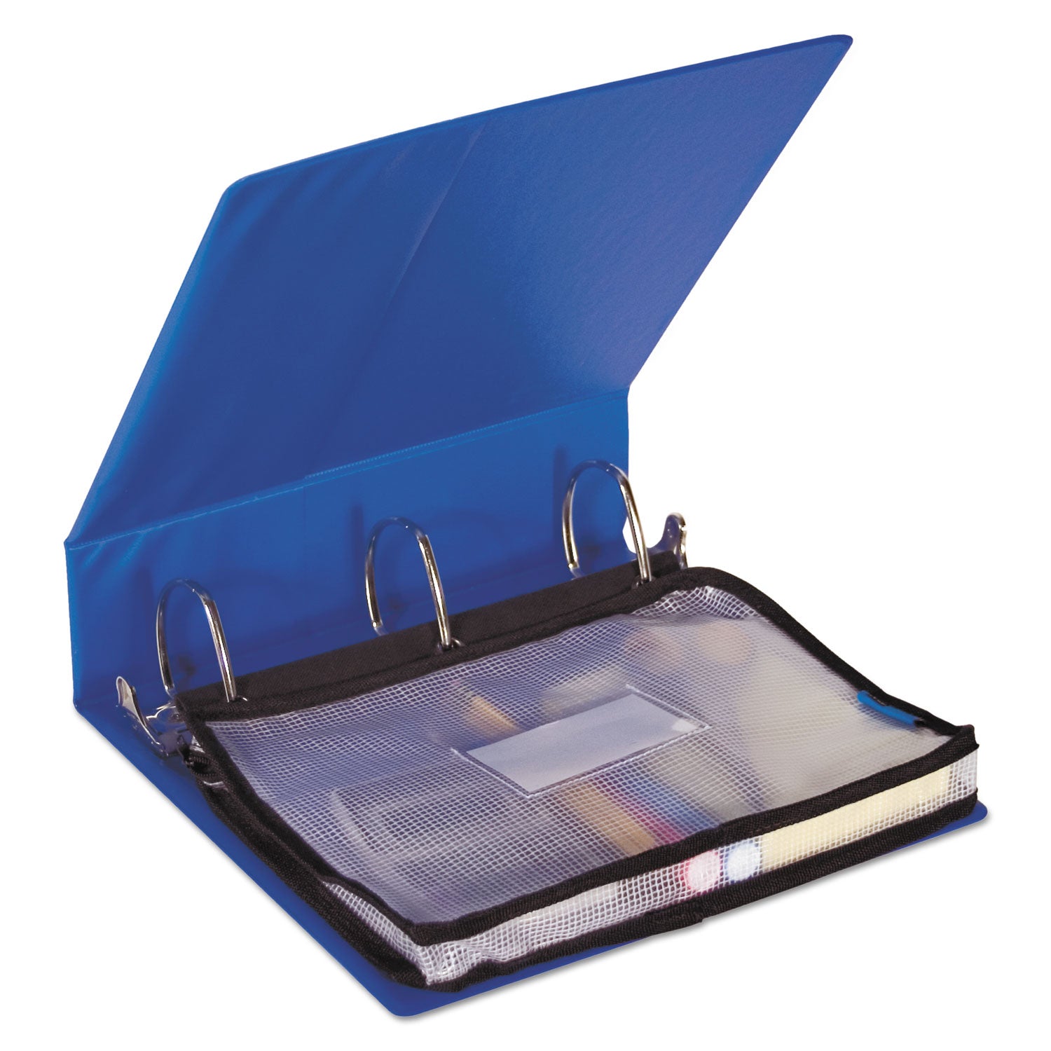 Expanding Zipper Pouch, Clear Mesh