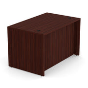 OfficeSource Laminate Desk Shell - 47''W x 30''D - Mahogany