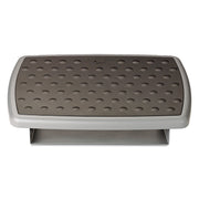 ADJUSTABLE HEIGHT/TILT FOOTREST, NONSKID PLATFORM, 18W X 13D X 4 TO 4.75H, CHARCOAL GRAY