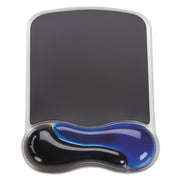 7.25" Width x 9.50" Depth - Black & Blue - 1 Each