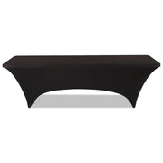 iGear™ Fabric Table Cover, Black - 8'