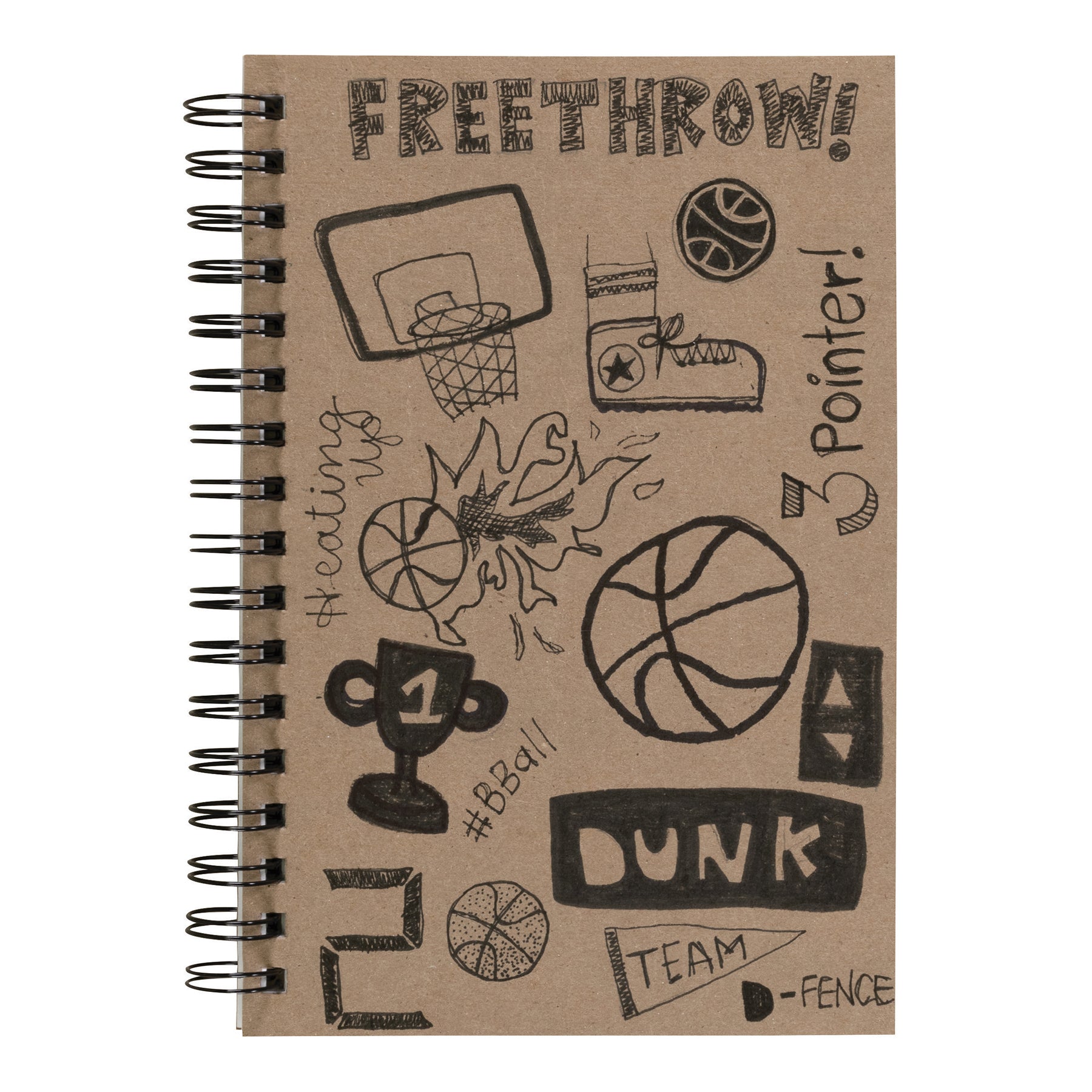 Create Your Own Cover Sketch Diary, Natural Chip Cover, 9" x 6", 50 Sheets