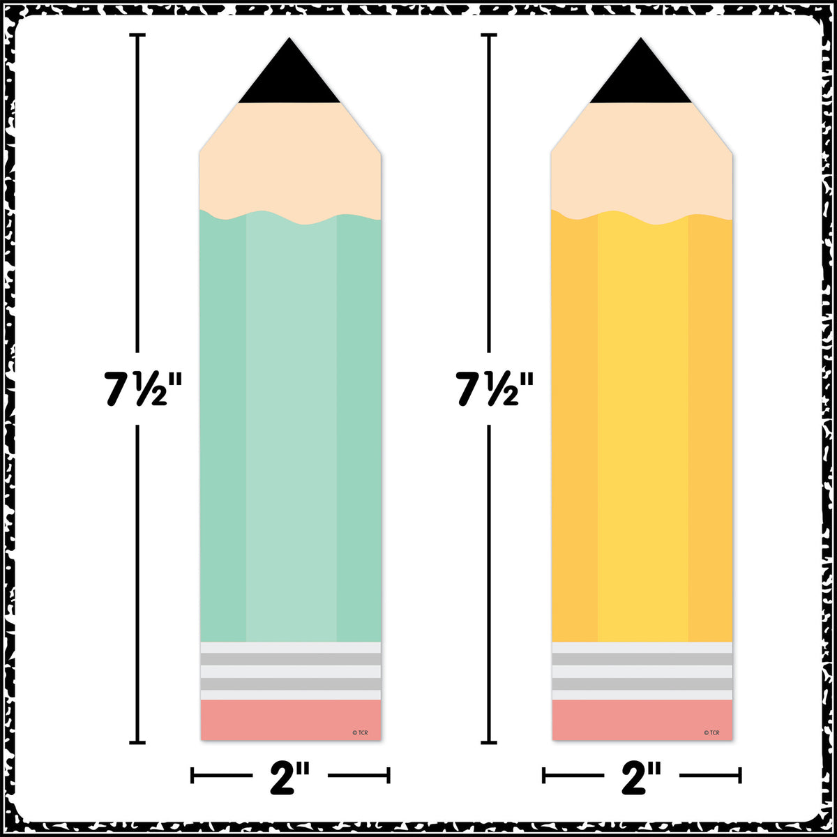 (2 PK) COOL SCHOOL PENCILS ACCENTS