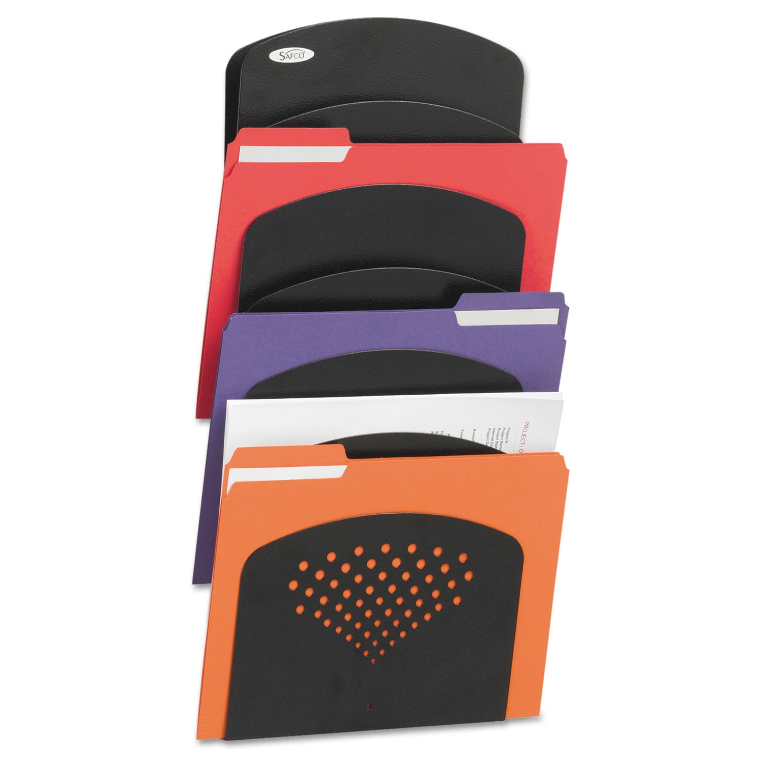 Wall Rack Seven Pocket Steel