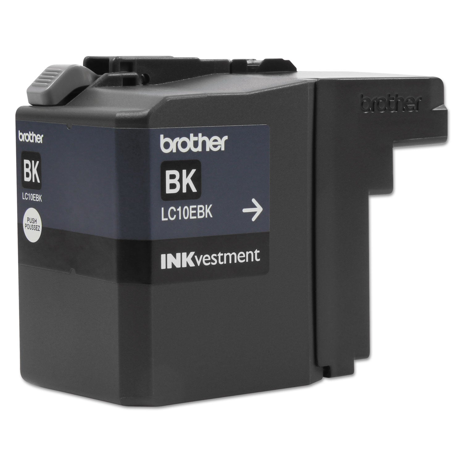 Brother LC-10EBK Original Inkjet Ink Cartridge - Black - 1 Each