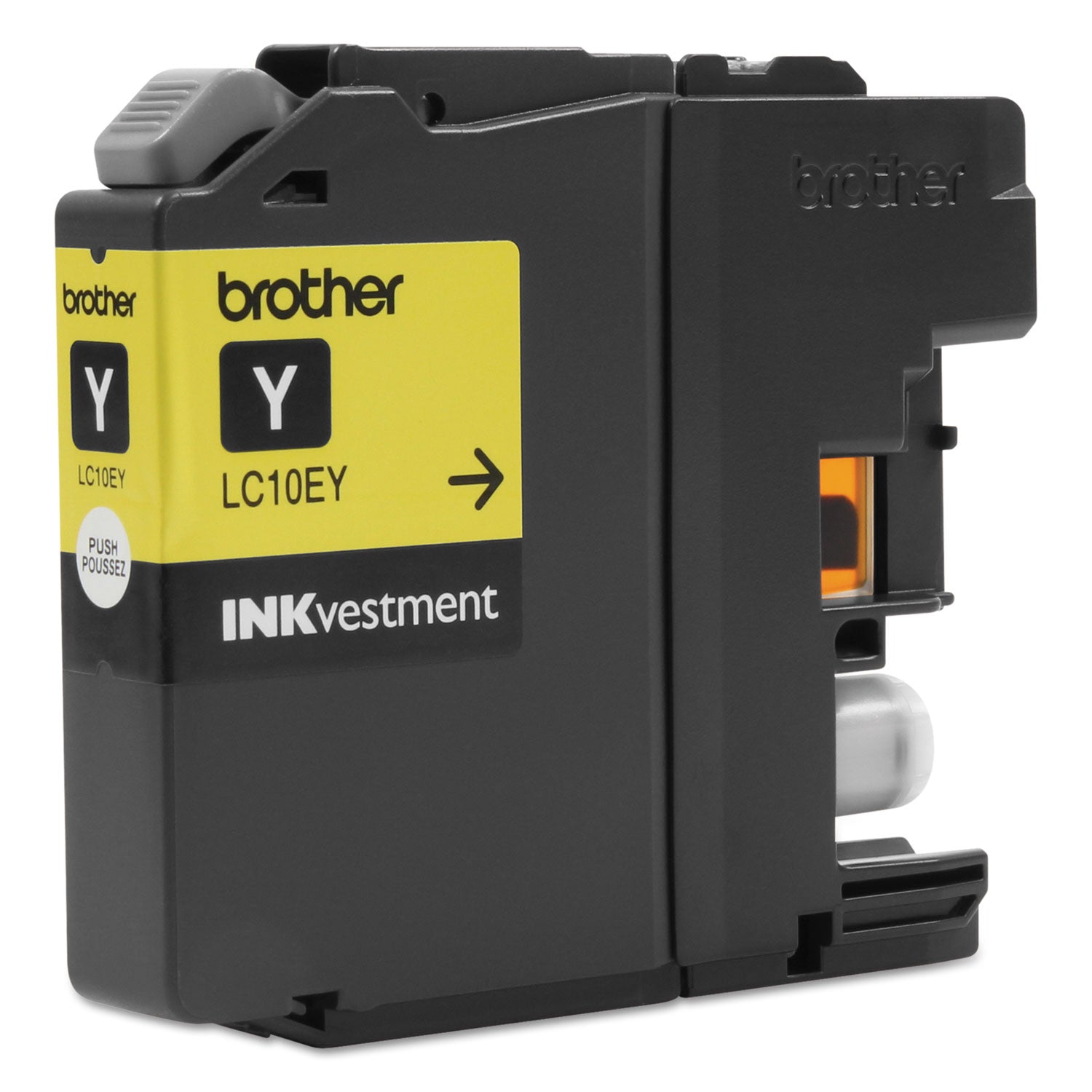 Brother LC-10EY Original Inkjet Ink Cartridge - Yellow - 1 Each