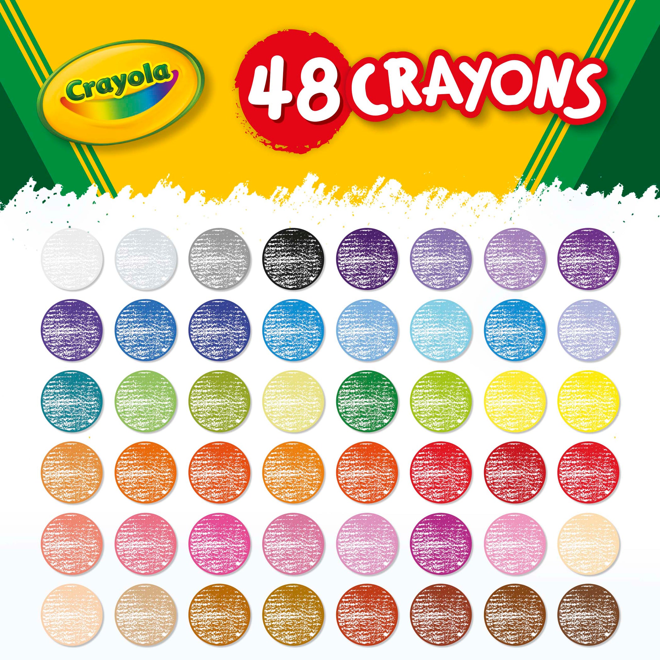 Crayons, Regular Size, 48 Count