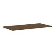 OfficeSource Variant Rectangular Top - 60"W x 30"D (Requires Base) - Modern Walnut
