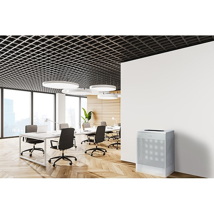 23 Gallon Stainless Steel Square Perforated Decorative Waste Receptacle