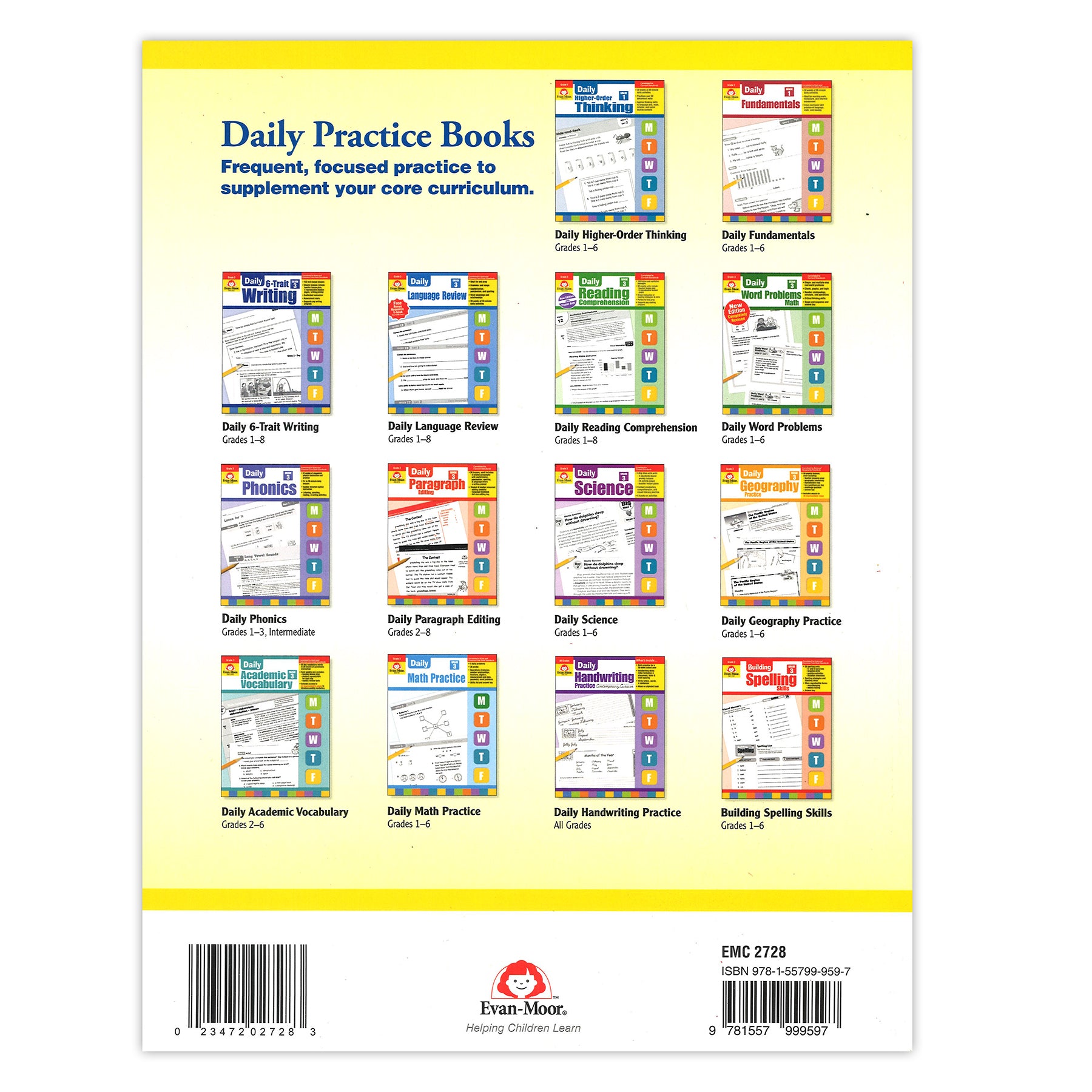 Daily Paragraph Editing Book, Grade 5