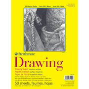 300 Series Drawing Pad, Glue Binding, 50 Sheet, 9x12 inch, 1 Count
