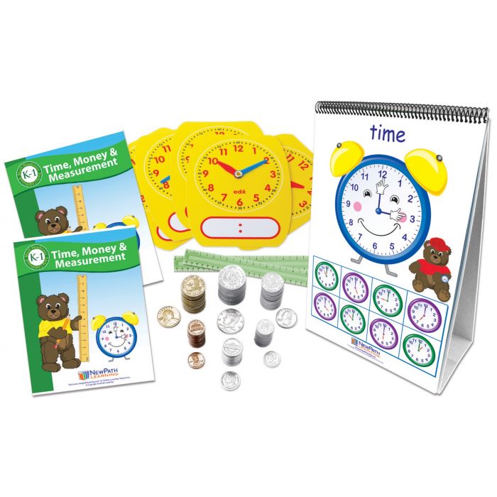 Time, Money & Measurement Activity Kit - Grades K - 1