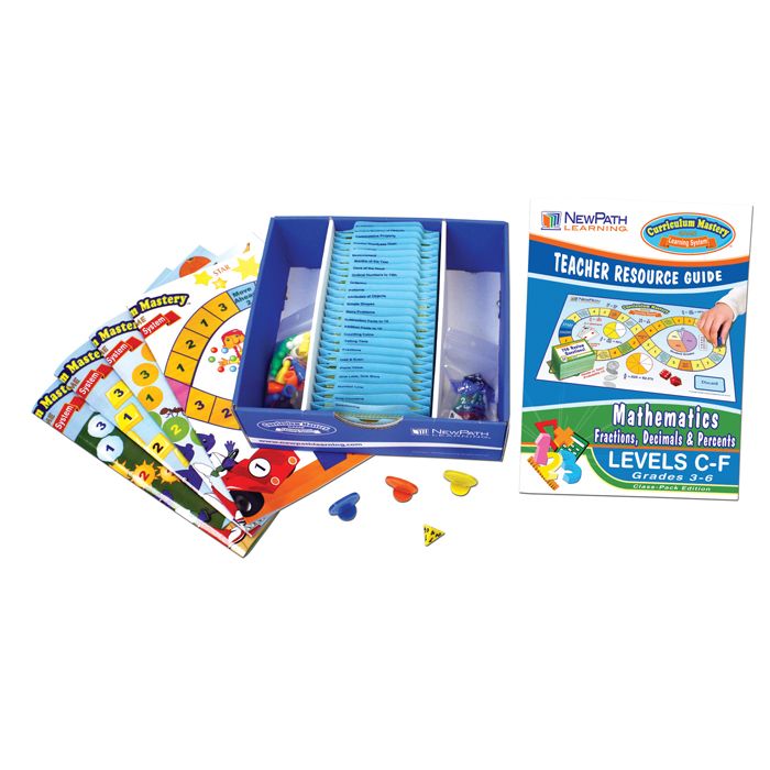 Fractions & Decimals - Grades 3 - 6 (Class-Pack)