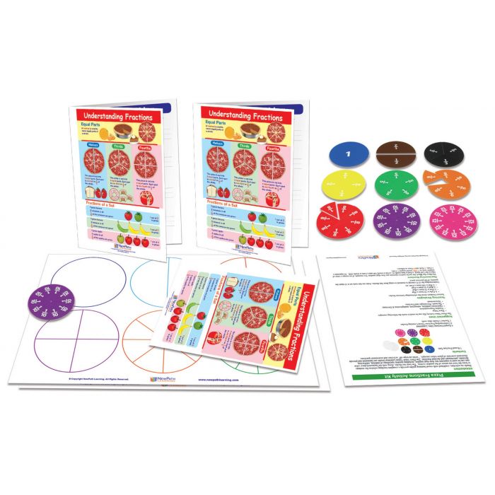 Pizza Fractions Activity Kit - Grades 3 - 5