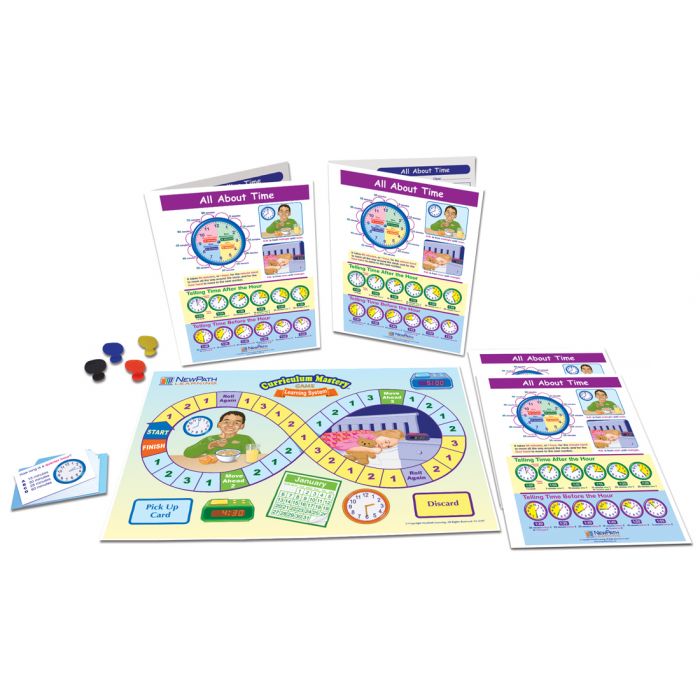All About Time  Learning Center Game - Grades 1 - 2