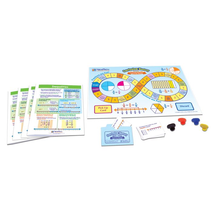 Inequalities  Learning Center Game - Grades 6 - 9