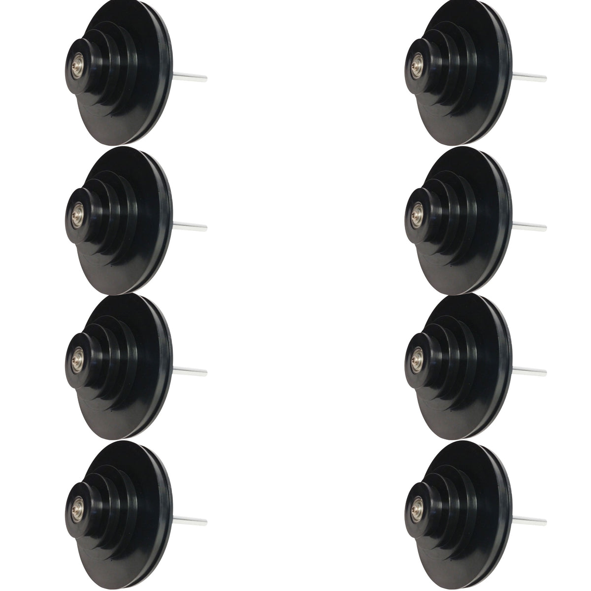 Pulley, Stepped, Plastic, Case of 10