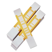 Total $1,000 - Adhesive, Sturdy, Color Coded - Kraft Paper - Yellow - 1000 / Pack