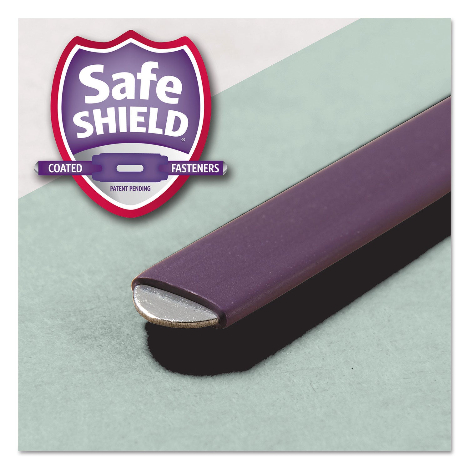 Smead 1/3 Tab Cut Legal Recycled Fastener Folder - 8 1/2" x 14" - 3" Expansion - 2 x 2S Fastener(s) - 2" for Folder - Top Tab Location - Assorted Tab Position - 25 pt. - Pressboard - Gray, Green - 100% Recycled - 25 / Box
