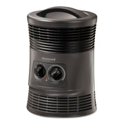 Electric - 1500 W - 2 x Heat Settings - Room - Gray
