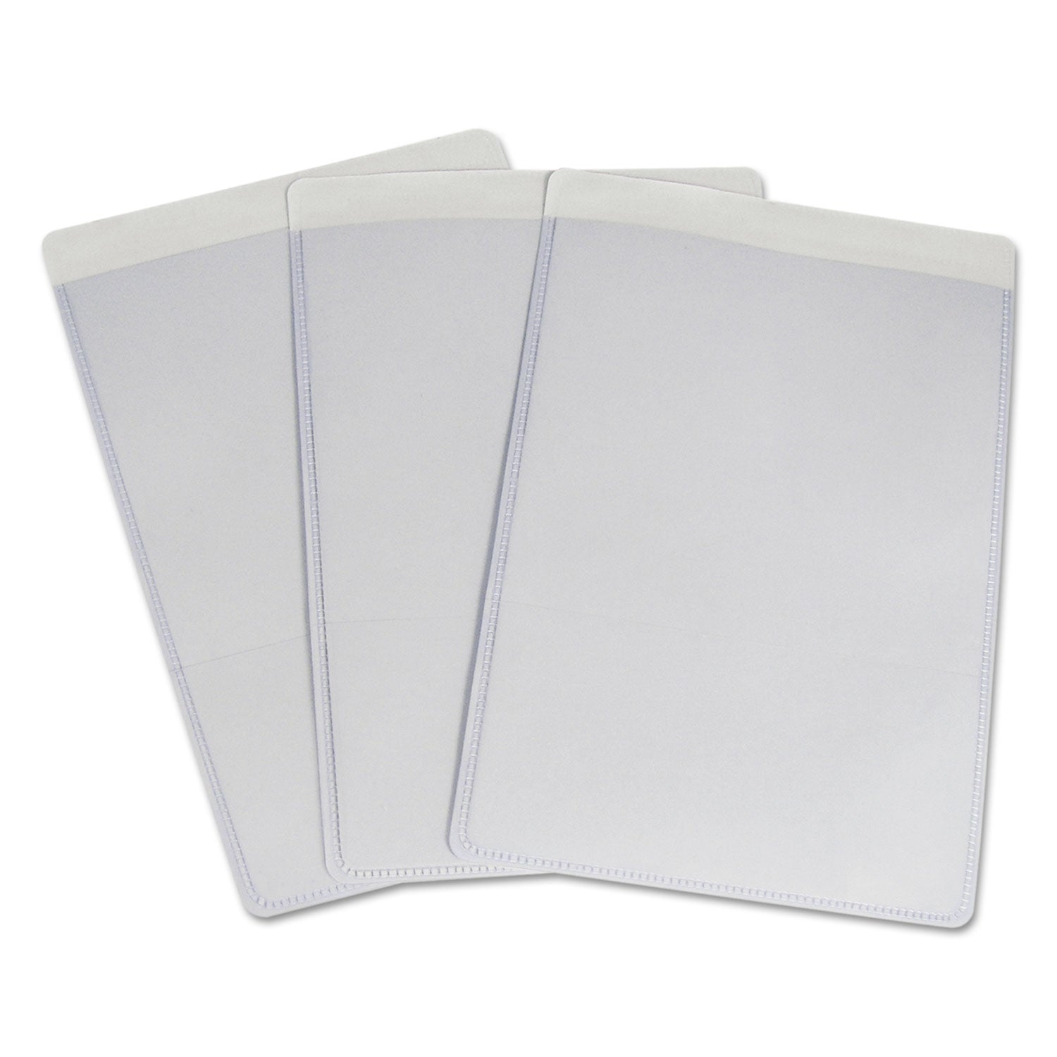 Self-Adhesive Shop Ticket Holders, Super Heavy, 25 Sheets, 5 X 8, 50/box