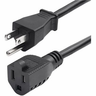 StarTech.com - StarTech 10ft Power Cord NEMA 5-15P to 5-15R 10A 125V 18AWG UL Listed