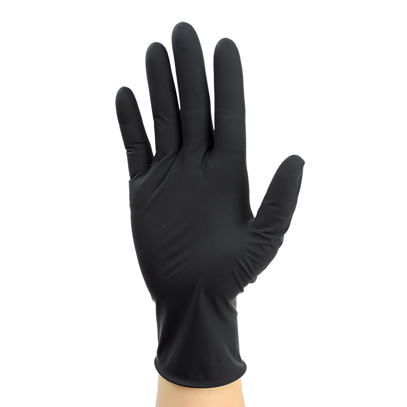 Black Arrow Latex Exam Gloves, X-Large, Powder-Free - 100 pcs per Box/10 boxes per Case
