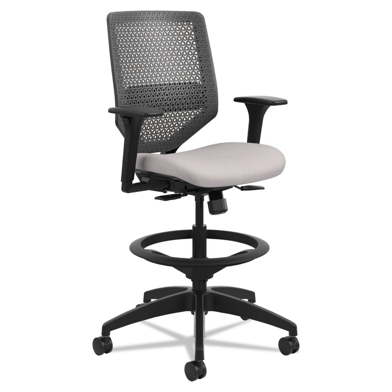 5-star Base - Gray - Armrest - 1 Each