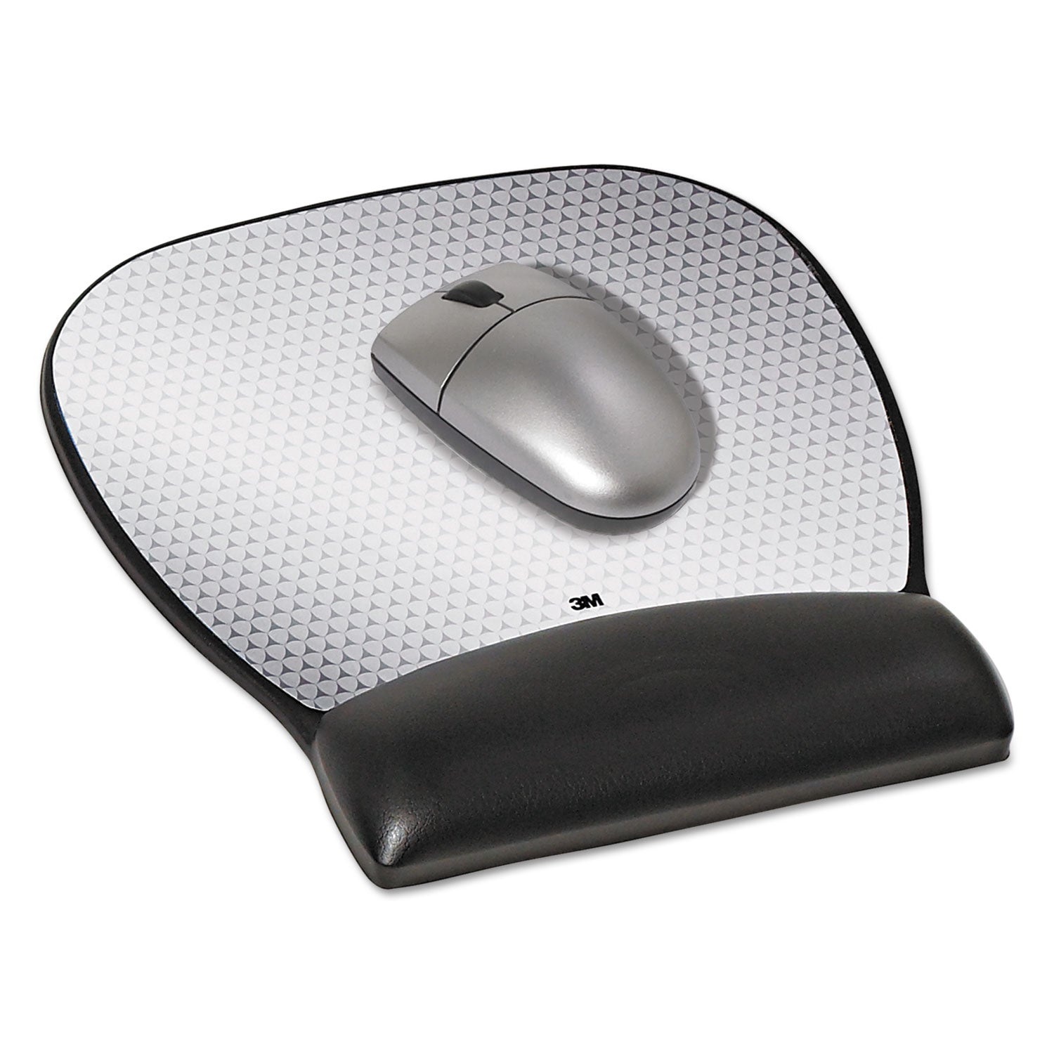 3M Gel Mouse Pad - 0.75" Height x 8.75" Width x 9.75" Depth - Black - Gel - 1