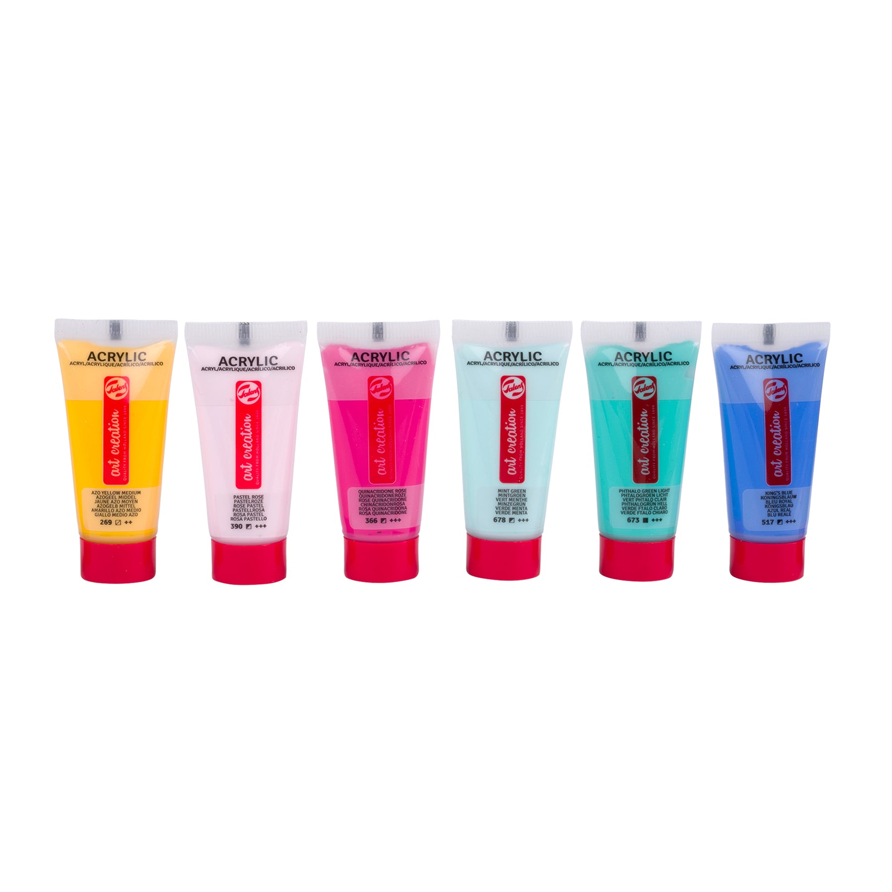 Acrylic Set, 6 x 12mL, Caribbean