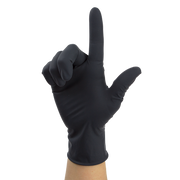 Black Arrow Latex Exam Gloves, Medium, Powder-Free - 100 pcs per Box/10 boxes per Case