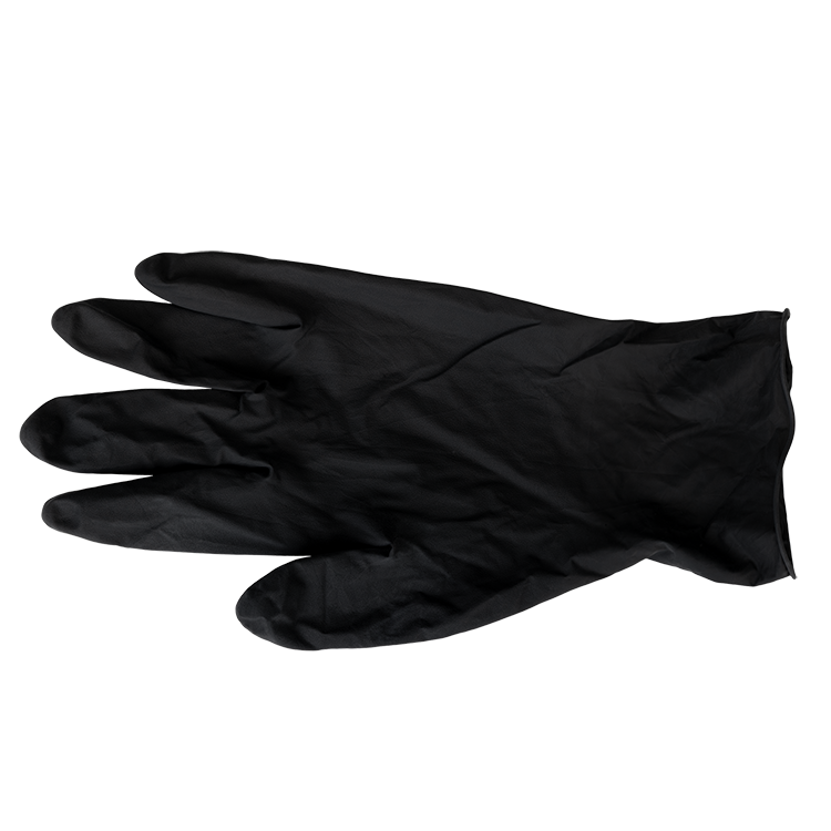 Black Arrow Latex Exam Gloves, Medium, Powder-Free - 100 pcs per Box/10 boxes per Case