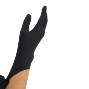 Black Arrow Latex Exam Gloves, Large, Powder-Free - 100 pcs per Box/10 boxes per Case