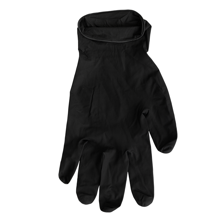 Black Arrow Latex Exam Gloves, Large, Powder-Free - 100 pcs per Box/10 boxes per Case