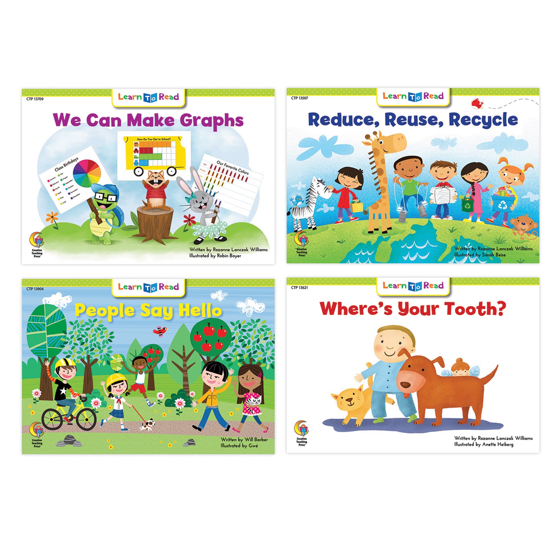 Learn to Read Variety Pack 6, Level D, 12 Titles