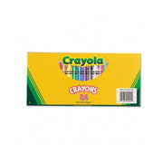 Binney & Smith Crayola(R) Standard Crayon Set  Lift-Lid Box  Assorted Colors  Box of 24
