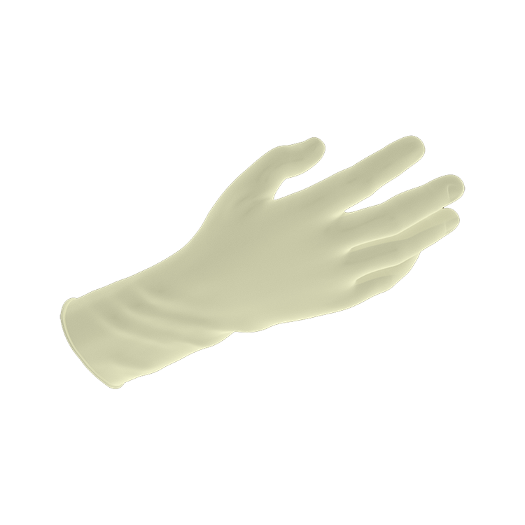 Safe-Touch Latex Exam Gloves, Medium, Powder-Free - 100 pcs per Box/10 boxes per Case