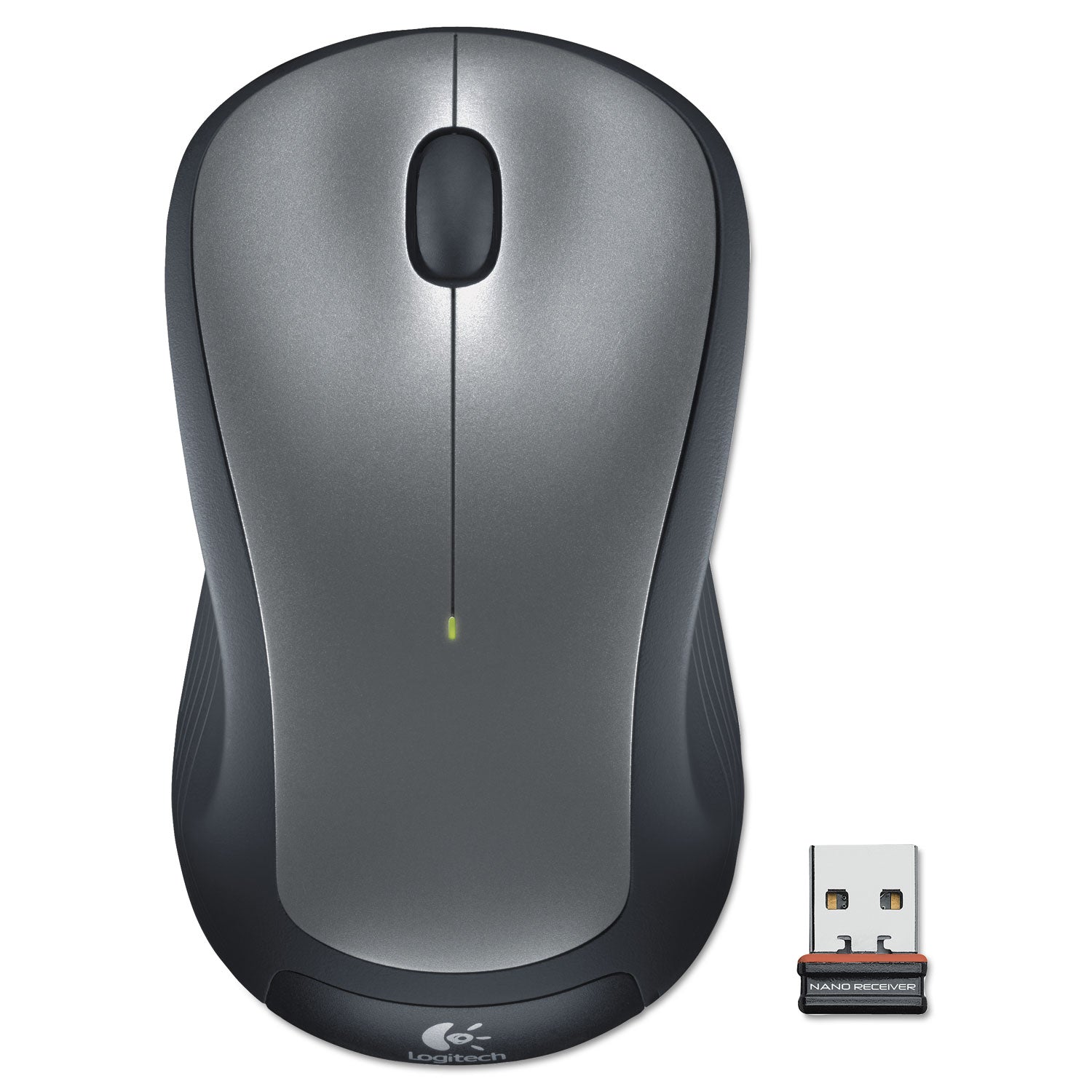 Optical - Wireless - 32.81 ft - Radio Frequency - 2.40 GHz - Silver - USB - 1000 dpi - Scroll Wheel - 3 Button(s) - Symmetrical - 1 Each