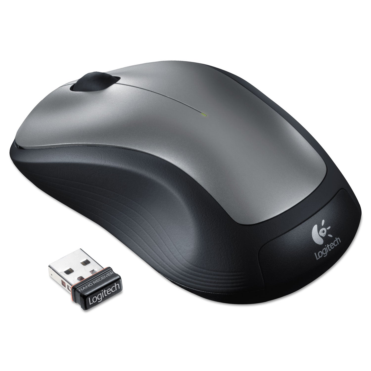 Optical - Wireless - 32.81 ft - Radio Frequency - 2.40 GHz - Silver - USB - 1000 dpi - Scroll Wheel - 3 Button(s) - Symmetrical - 1 Each